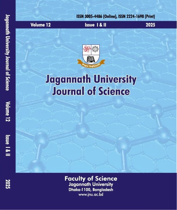 Jagannath University Journal of Science